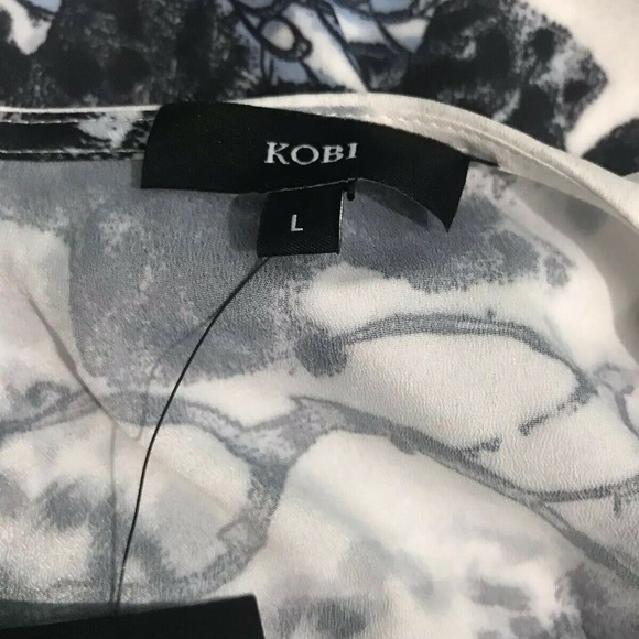 NWT Kobi Black/ White Long Sleeve Dress - Picture 6 of 7